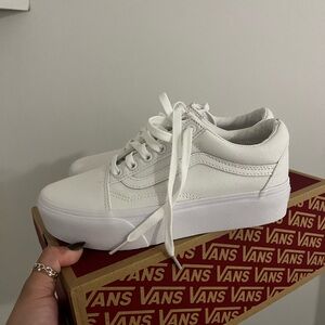 Vans Women's Classic White Sneakers